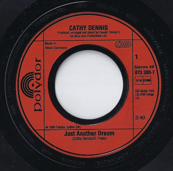 Cathy Dennis - Just Another Dream | Polydor (873 300-7) - 4 Cathy Dennis - Just Another Dream | Polydor (873 300-7) - 4