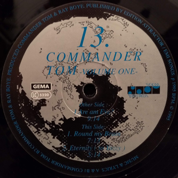 Commander Tom - Volume One | Noom Records (NOOM 013-6) - main