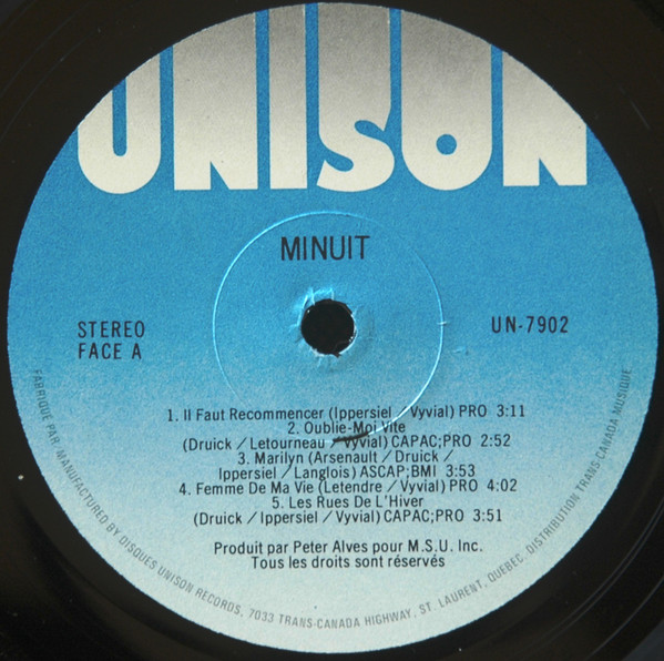 Minuit - Minuit | Unison (UNISON-7902) - 3