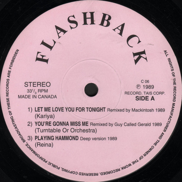 Various - Flashback | Records Tais Corporation (C 06)