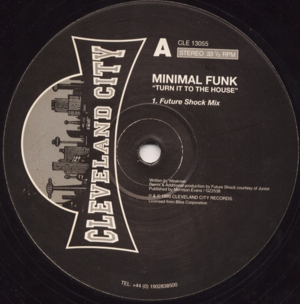 Minimal Funk - Turn It To The House | Cleveland City (CLE 13055) - main Minimal Funk - Turn It To The House | Cleveland City (CLE 13055) - main