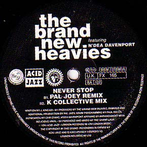 The Brand New Heavies Featuring N'Dea Davenport - Never Stop | FFRR (FX 165) - 4 The Brand New Heavies Featuring N'Dea Davenport - Never Stop | FFRR (FX 165) - 4
