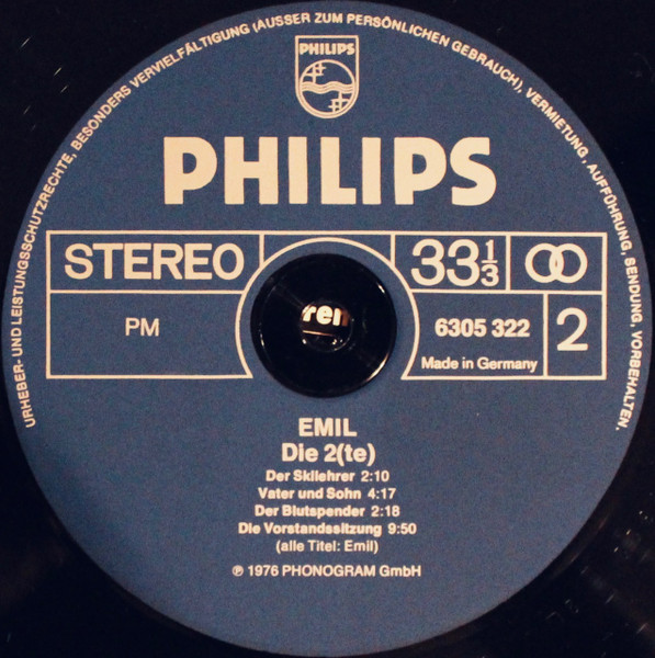 Emil Steinberger - Die 2(te) | Philips (6305 322) - 4 Emil Steinberger - Die 2(te) | Philips (6305 322) - 4