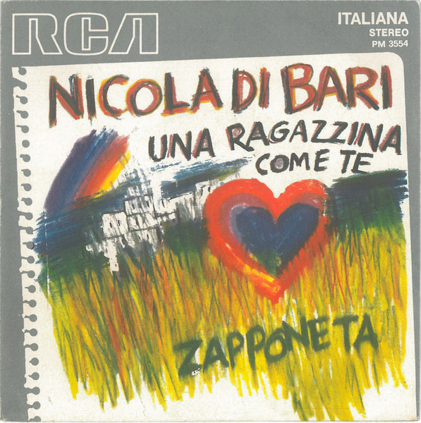 Nicola Di Bari - Una Ragazzina Come Te / Zapponeta | RCA Italiana (PM 3554)
