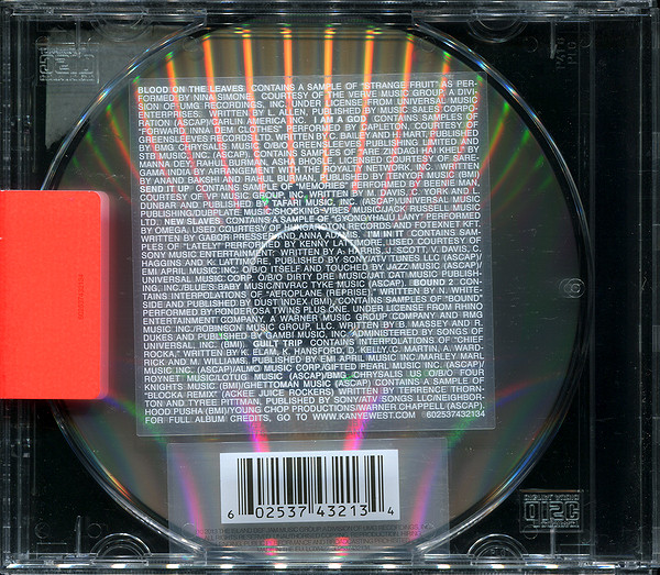 Kanye West - Yeezus | Def Jam Recordings (602537432134) - main