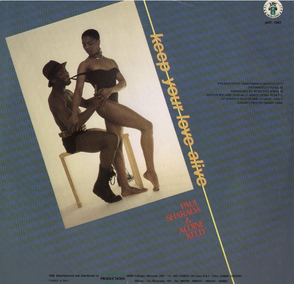 Paul Sharada - Keep Your Love Alive | Il Discotto Productions (ART 1061) - 2