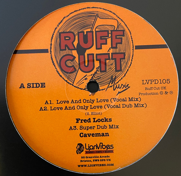 Fred Locks , Prince Alla - Love And Only Love / Man On Board | Ruff Cutt (LVPD105)