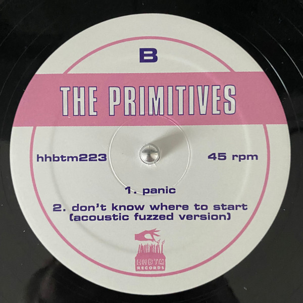 The Primitives - Don't Know Where To Start (12" - Limited Edition) [Vinyl] | Happy Happy Birthday To Me Records (hhbtm223) - 5