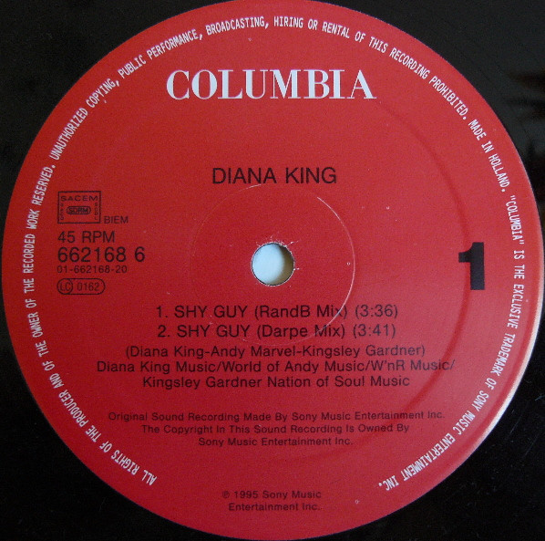 Diana King - Shy Guy | Work (662168 6) - 3 Diana King - Shy Guy | Work (662168 6) - 3
