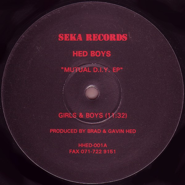 Hed Boys - Mutual D.I.Y. EP | Seka Records (HHED 001) - main Hed Boys - Mutual D.I.Y. EP | Seka Records (HHED 001) - main