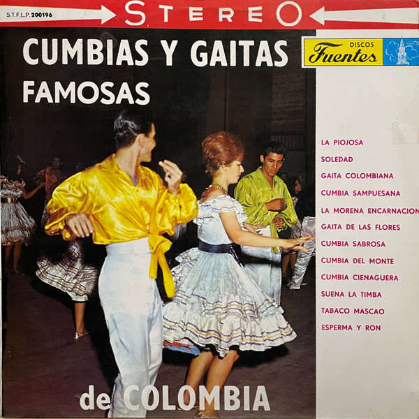 Various - Cumbias Y Gaitas Famosas De Colombia | Discos Fuentes (L.P. 200196)