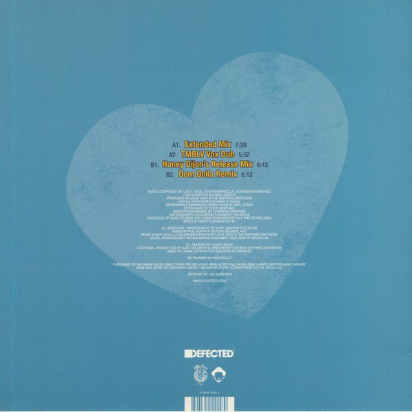 Louie Vega & The Martinez Brothers With Marc E. Bassy - Let It Go | Defected (DFTD604)