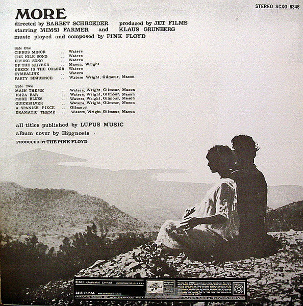 Pink Floyd - Soundtrack From The Film "More" | Columbia (SCXO 6346) - 2 Pink Floyd - Soundtrack From The Film "More" | Columbia (SCXO 6346) - 2