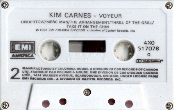 Kim Carnes - Voyeur | EMI America (4X0 517078) - 4 Kim Carnes - Voyeur | EMI America (4X0 517078) - 4