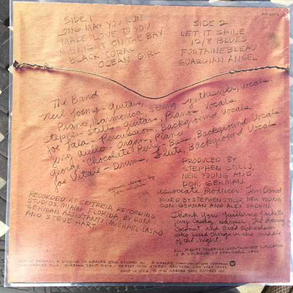 The Stills-Young Band - Long May You Run | Reprise Records (MS 2253) - 2
