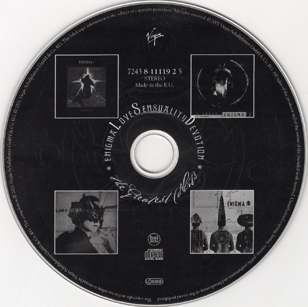 Enigma - Love Sensuality Devotion (The Greatest Hits) | Virgin (7243 8 11119 2 5) - 3