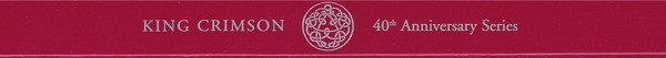 King Crimson - Discipline | Discipline Global Mobile (KCSP8) - 4 King Crimson - Discipline | Discipline Global Mobile (KCSP8) - 4