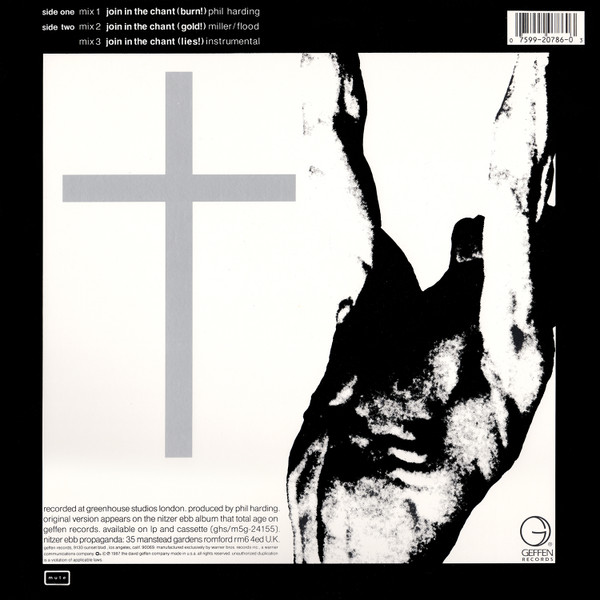 Nitzer Ebb - Join In The Chant | Geffen Records (0-20786) - 2 Nitzer Ebb - Join In The Chant | Geffen Records (0-20786) - 2