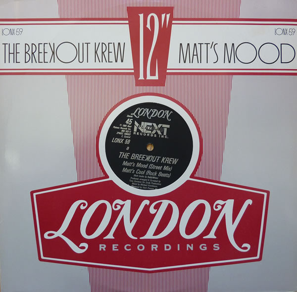 The Breekout Krew - Matt's Mood | London Records (LONX 59)