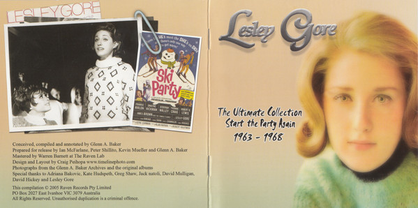 Lesley Gore - The Ultimate Collection - Start The Party Again 1963-1968 CD | Raven Records (RVCD-225) - 2