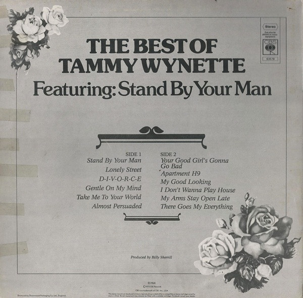 The Best Of Tammy Wynette (Featuring: Stand By Your Man)