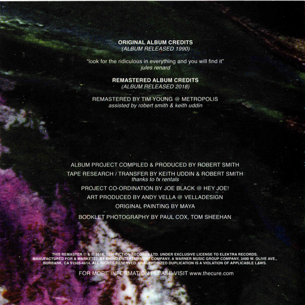 The Cure - Mixed Up [CD] | Rhino Records (R2 566454) - 4