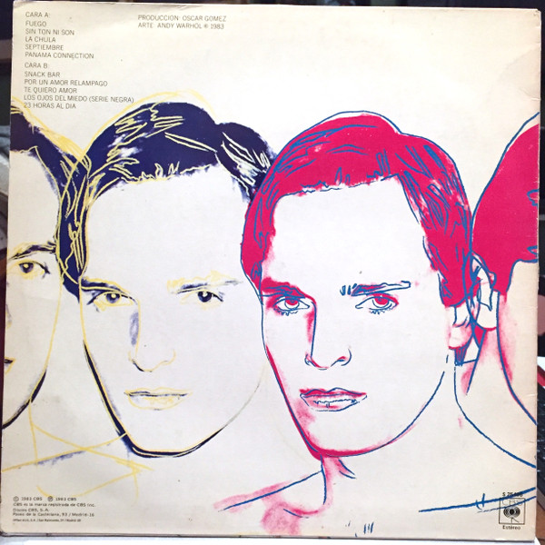 Miguel Bosé - Made In Spain | CBS (S 25496) - 2