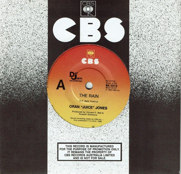 Oran 'Juice' Jones - The Rain | CBS (BA 3513) - 3 Oran 'Juice' Jones - The Rain | CBS (BA 3513) - 3
