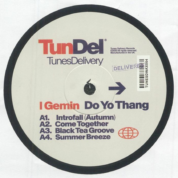 I Gemin - Do Yo Thang | Tunes Delivery (TUNESDWAX004) - main