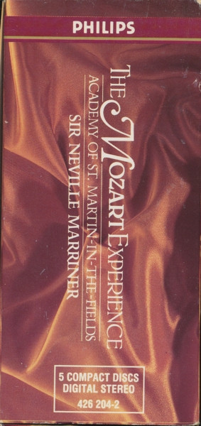 Wolfgang Amadeus Mozart / The Academy Of St. Martin-in-the-Fields , Sir Neville Marriner - The Mozart Experience (5CD - Boxset) [CD] | Philips (426 204-2) - 3