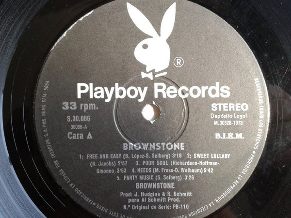 Brownstone - Brownstone | Playboy Records (S 30.086) - 3
