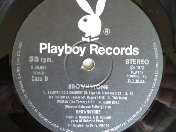 Brownstone - Brownstone | Playboy Records (S 30.086) - 4