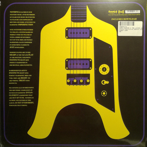 King Gizzard And The Lizard Wizard - Flying Microtonal Banana (Explorations Into Microtonal Tuning Volume 1) | Heavenly (HVNLP136S)
