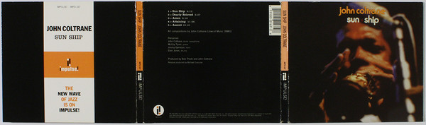 John Coltrane - Sun Ship CD | Impulse! (IMPD-167) - 2