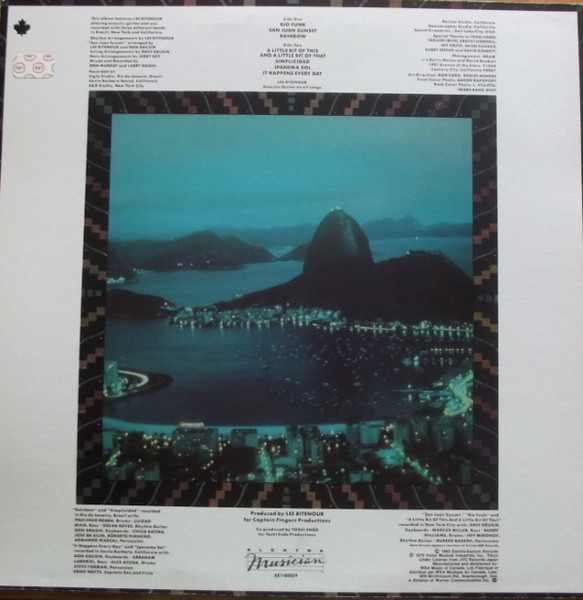 Lee Ritenour - Rio | Elektra Musician (XE1-60024) - 2 Lee Ritenour - Rio | Elektra Musician (XE1-60024) - 2