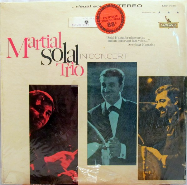 Martial Solal Trio - The Martial Solal Trio In Concert | Liberty (LST-7335) - main