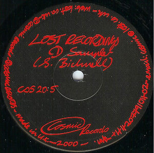 Steve Bicknell - Lost Recordings CD Sampler | Cosmic Records (COS 20.5) - main