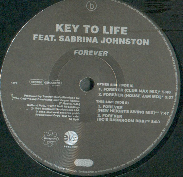 Key To Life Feat. Sabrina Johnston - Forever | Ultraphonic (PR 1427) - main Key To Life Feat. Sabrina Johnston - Forever | Ultraphonic (PR 1427) - main