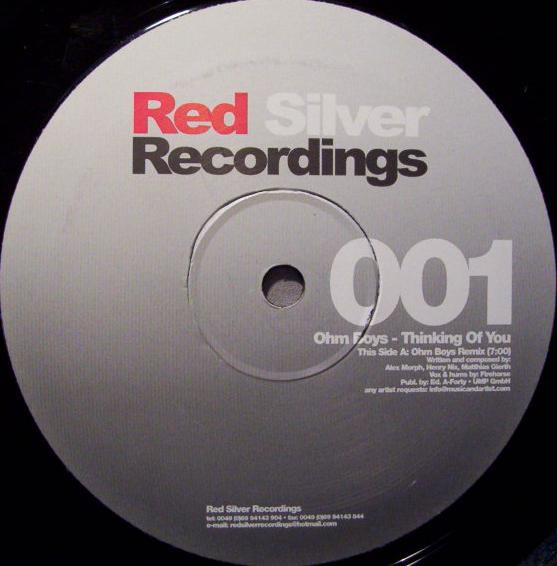 Ohm Boys - Thinking Of You | Red Silver Recordings (RS 001)