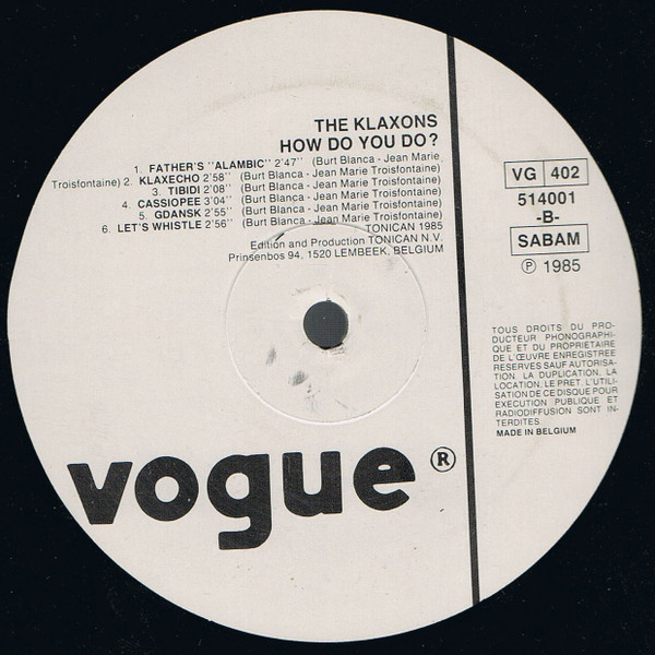 The Klaxons - How Do You Do? | Vogue (514001) - 4 The Klaxons - How Do You Do? | Vogue (514001) - 4