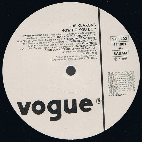 The Klaxons - How Do You Do? | Vogue (514001) - 3 The Klaxons - How Do You Do? | Vogue (514001) - 3