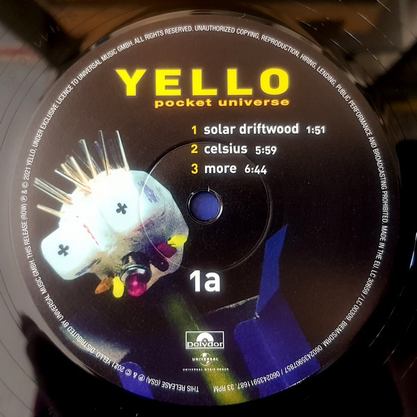 Yello - Pocket Universe 2LP | Polydor (0602435907857) - 4 Yello - Pocket Universe 2LP | Polydor (0602435907857) - 4