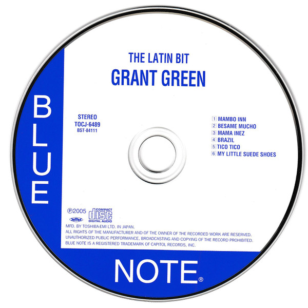 Grant Green - The Latin Bit | Blue Note (TOCJ-6489) - 4 Grant Green - The Latin Bit | Blue Note (TOCJ-6489) - 4