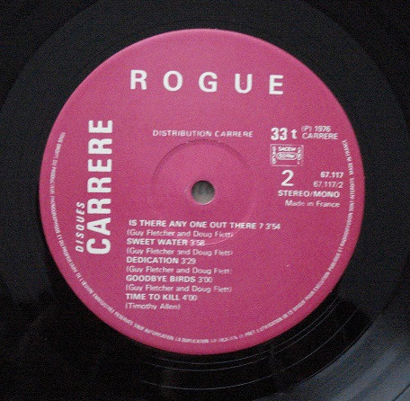 Rogue - Fallen Angels | Disques Carrere (67.117) - 3