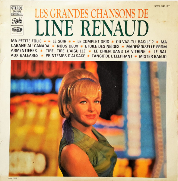 Line Renaud - Les Grandes Chansons De Line Renaud | Pathé (SPTX 340127) - main