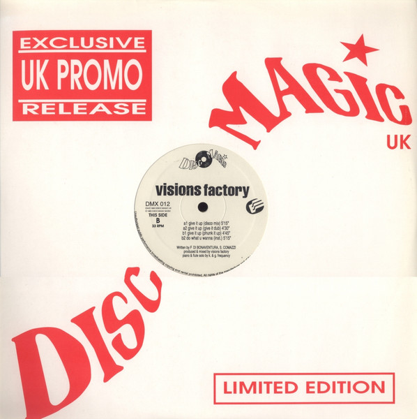 Visions Factory - Give It Up | Disco Magic UK (DMX 012)