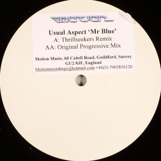 Usual Aspect - Mr Blue | Motion Music (MOTN 001) - 2 Usual Aspect - Mr Blue | Motion Music (MOTN 001) - 2