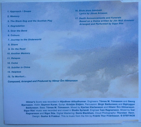 Hilmar Örn Hilmarsson & Sigur Rós - Angels Of The Universe | FatCat Records (FATOST CD01 P) - 3