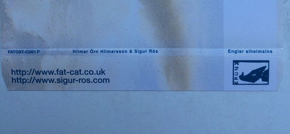 Hilmar Örn Hilmarsson & Sigur Rós - Angels Of The Universe | FatCat Records (FATOST CD01 P) - 4