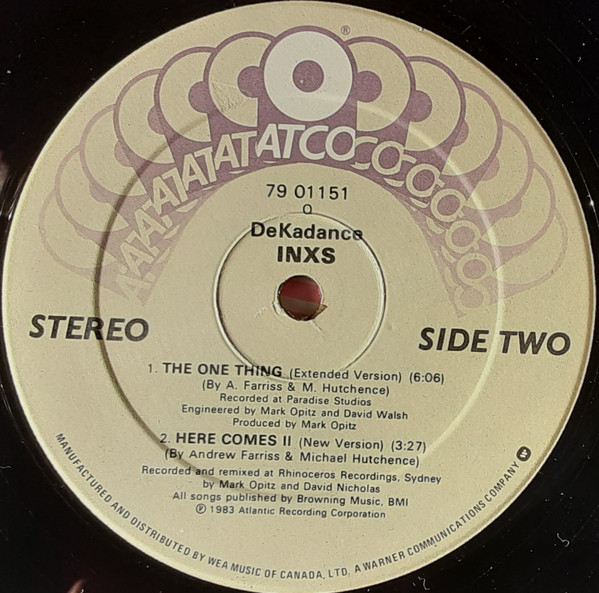 INXS - Dekadance | ATCO Records (79 01151) - 4 INXS - Dekadance | ATCO Records (79 01151) - 4